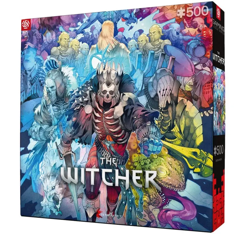 The Witcher puzzle Gaming Monster Faction (500 pièces) | 5908305242925