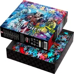 The Witcher puzzle Gaming Monster Faction (500 pièces) | 5908305242925