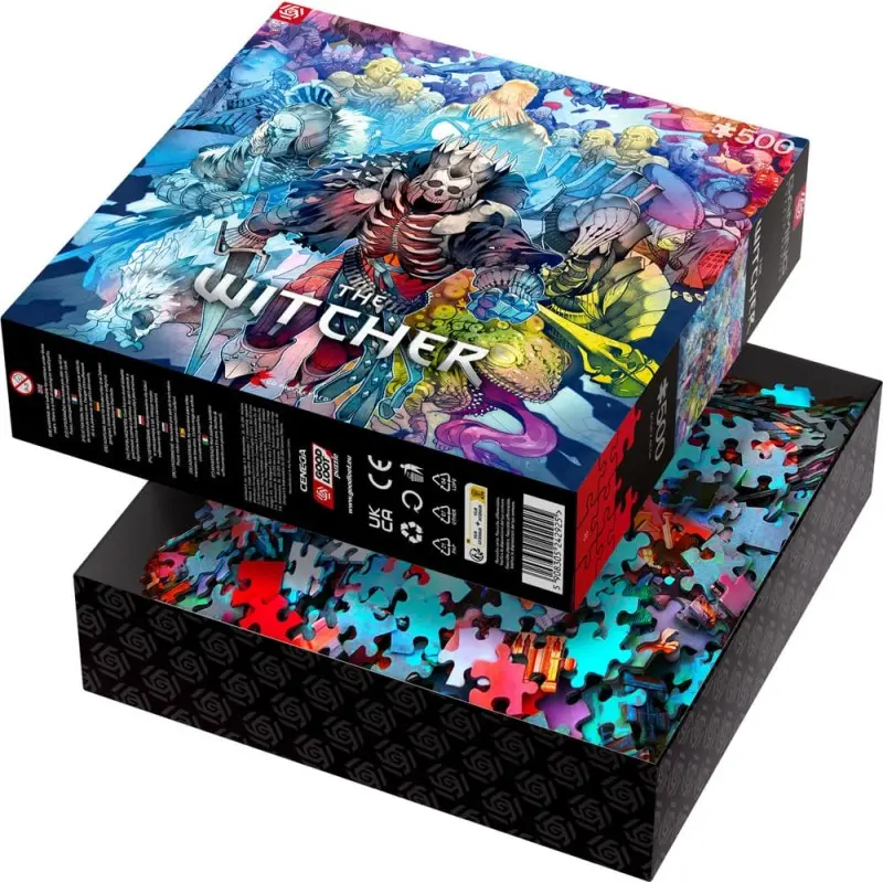 The Witcher puzzle Gaming Monster Faction (500 pièces) | 5908305242925