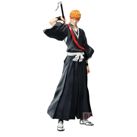 License: Bleach
Product: Bleach statuette PVC - Solid and Souls - Ichigo Kurosaki 17 cm
Brand: Banpresto