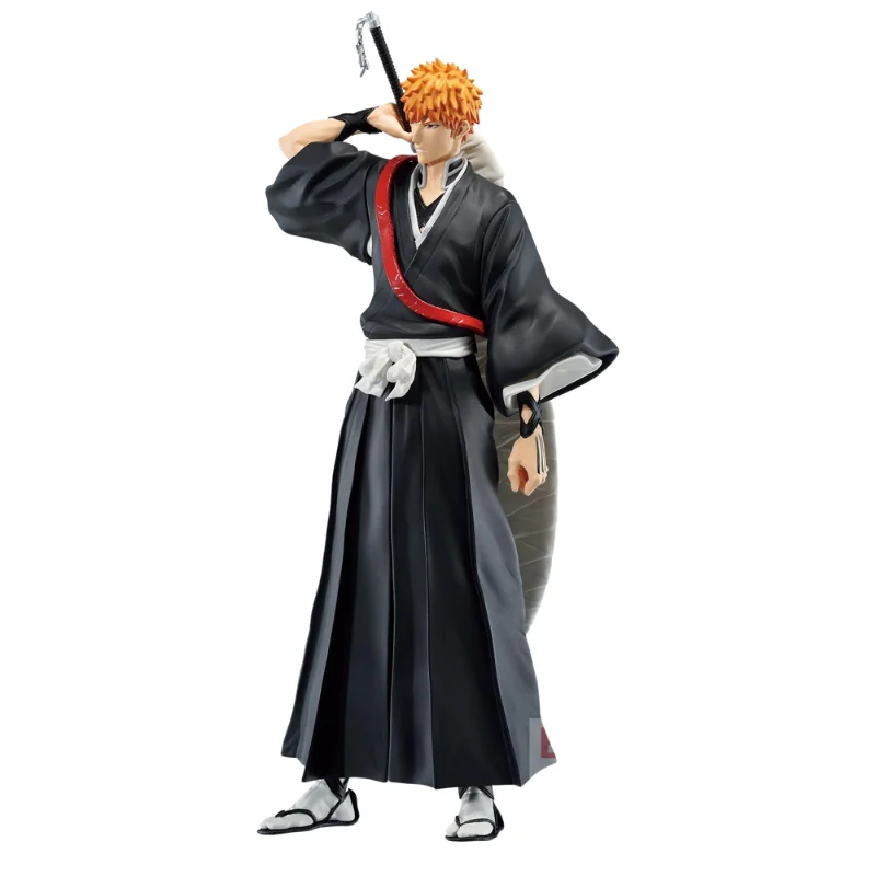 Licentie: Bleach
Product: Bleekbeeldje PVC - Solid and Souls - Ichigo Kurosaki 17 cm
Merk: Banpresto