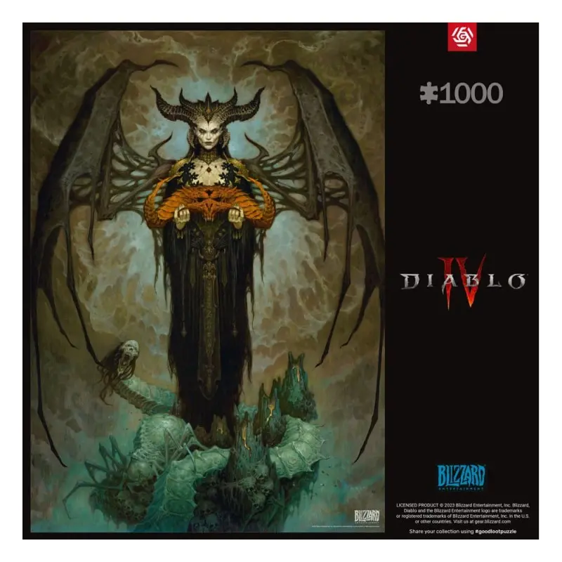 Diablo IV puzzle Gaming Lilith (1000 pièces) | 5908305242970