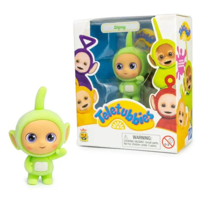 Teletubbies figurine mini Cheebee Dipsy Flocked 6 cm  | 0810122583479