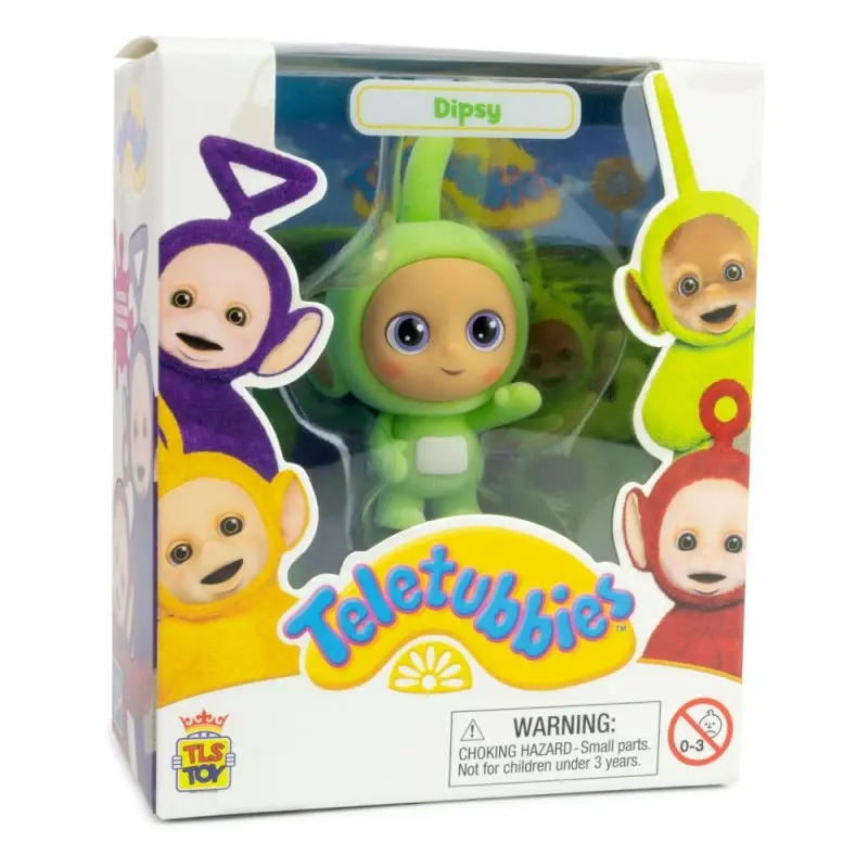 Teletubbies figurine mini Cheebee Dipsy Flocked 6 cm  | 0810122583479