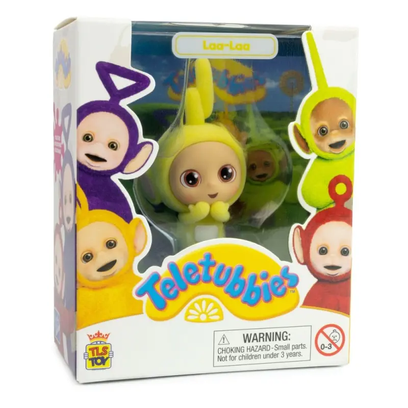 Teletubbies figurine mini Cheebee Laa-Laa Flocked 6 cm  | 0810122583462