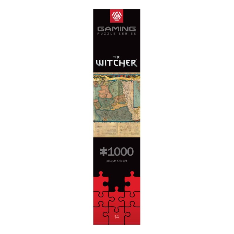 The Witcher 3 puzzle Gaming The Northern Kingdoms (1000 pièces)
