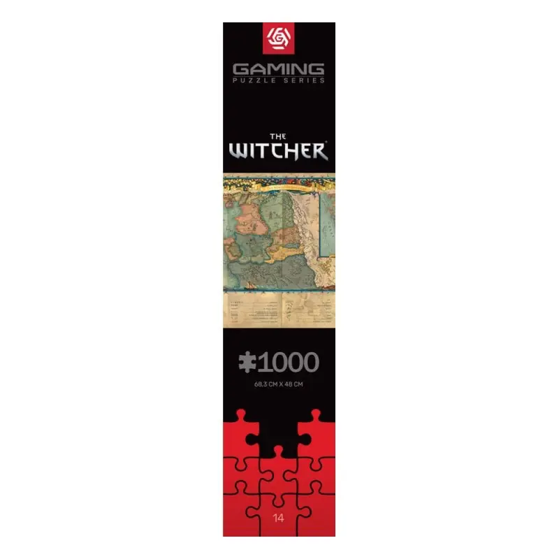 The Witcher 3 puzzle Gaming The Northern Kingdoms (1000 pièces) | 5908305242994