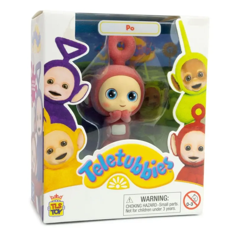 Teletubbies figurine mini Cheebee Po Flocked 6 cm | 0810122583455