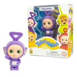 Teletubbies figurine mini Cheebee Tinky Winky Flocked 6 cm  | 0810122583486