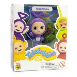 Teletubbies figurine mini Cheebee Tinky Winky Flocked 6 cm  | 0810122583486