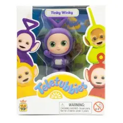 Teletubbies figurine mini Cheebee Tinky Winky Flocked 6 cm  | 0810122583486