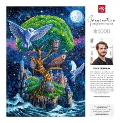 Roch Urbaniak puzzle Imagination Owl Island / Wyspa Sów (1000 pièces) | 5908305243014