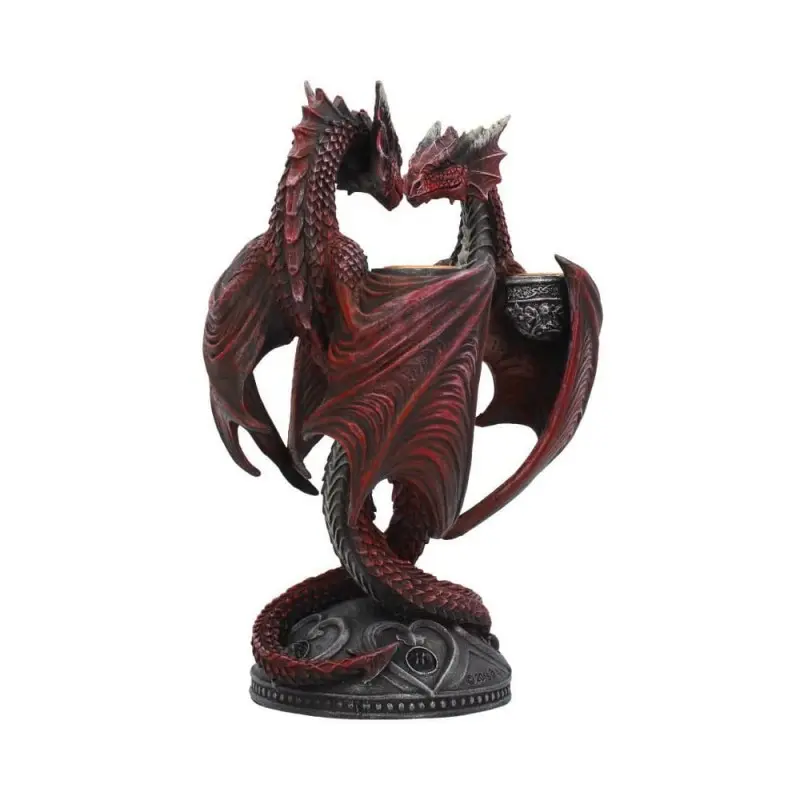 Anne Stokes bougeoir Dragon Heart Valentine's Edition 23 cm | 0801269126483