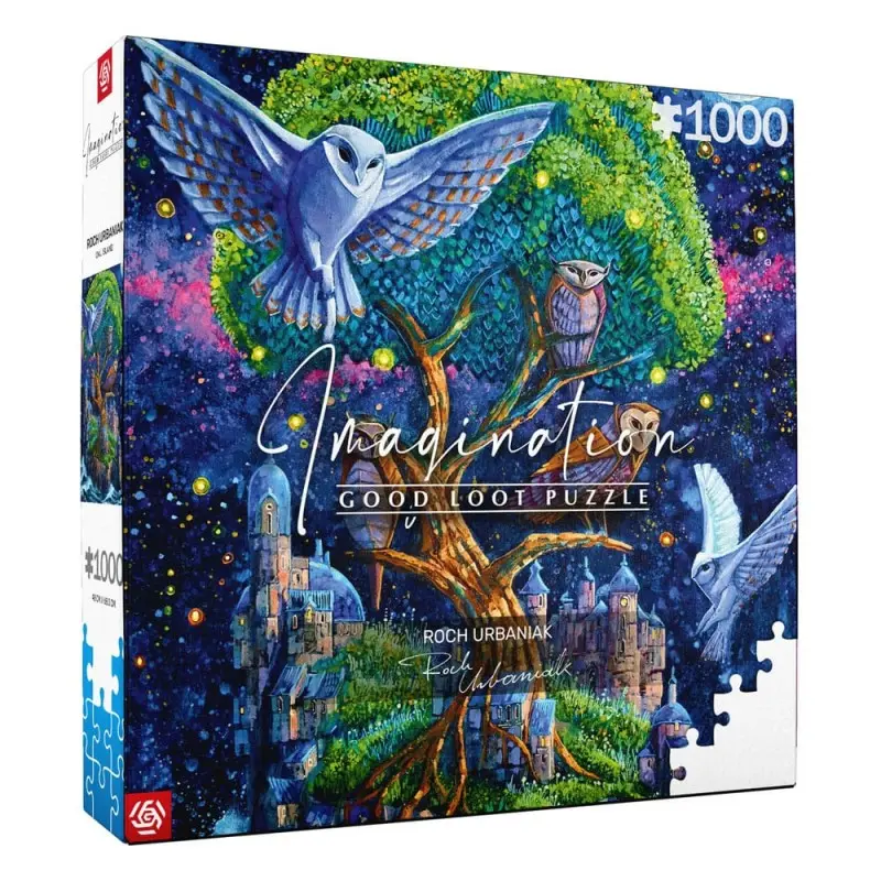 Roch Urbaniak puzzle Imagination Owl Island / Wyspa Sów (1000 pièces) | 5908305243014