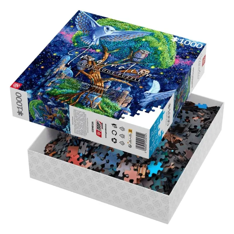 Roch Urbaniak puzzle Imagination Owl Island / Wyspa Sów (1000 pièces) | 5908305243014