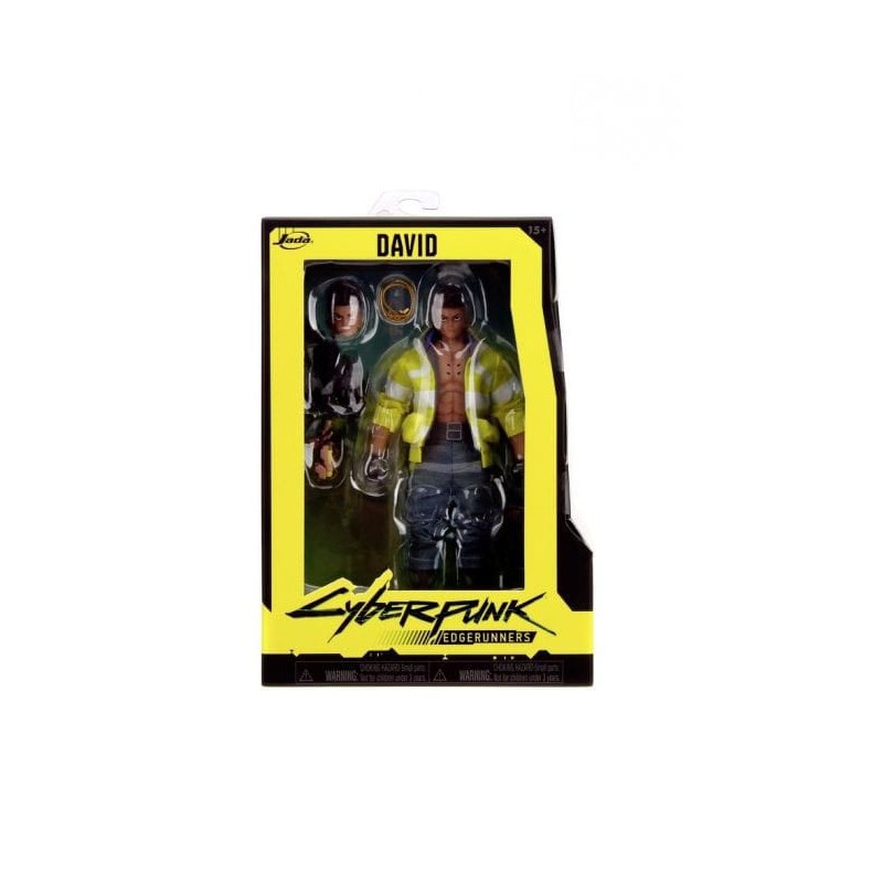 Cyberpunk: Edgerunners figurine Diecast David 15 cm