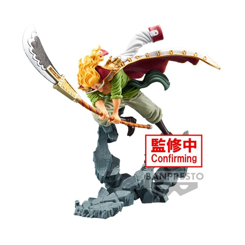 licence : One Piece produit : Statuette PVC - Manhood - Edward Newgate 10 cm marque : Banpresto