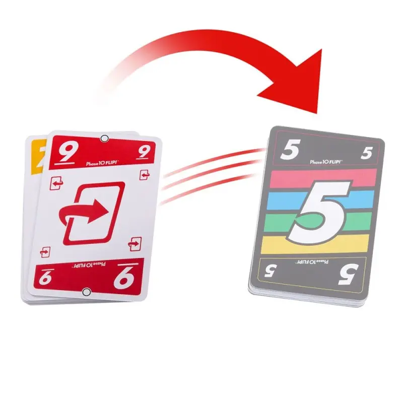 Phase 10 Flip! jeu de cartes  | 0194735251872