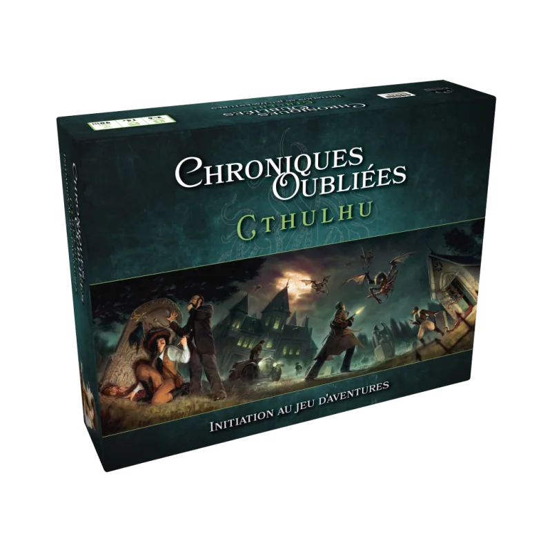 Game: Forgotten Chronicles: Cthulhu Starter Box
Publisher: Black Book Editions
English Version