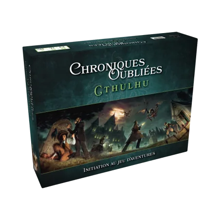 Game: Forgotten Chronicles: Cthulhu Starter Box
Publisher: Black Book Editions
English Version