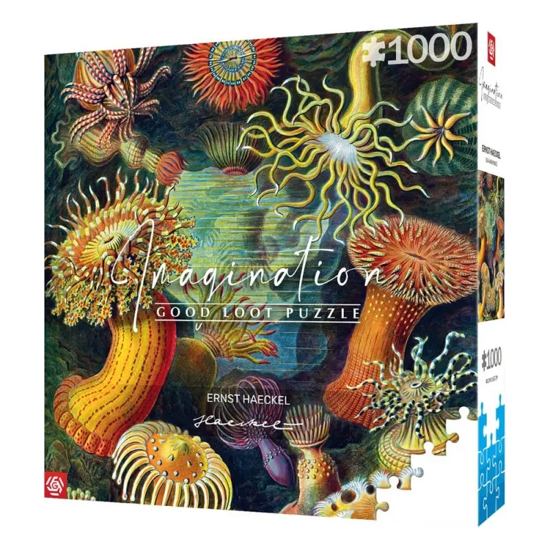 Ernst Haeckel puzzle Imagination Sea Anemones/Stworzenia morskie (1000 pièces) | 5908305244943