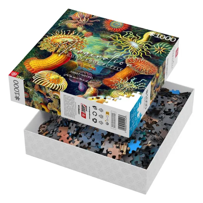 Ernst Haeckel puzzle Imagination Sea Anemones/Stworzenia morskie (1000 pièces) | 5908305244943