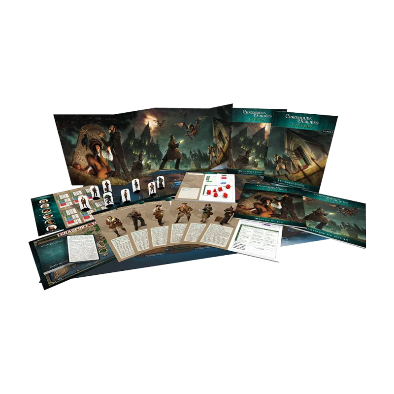 Spel: Forgotten Chronicles: Cthulhu Starter Box
Uitgever: Black Book Editions
Engelse versie