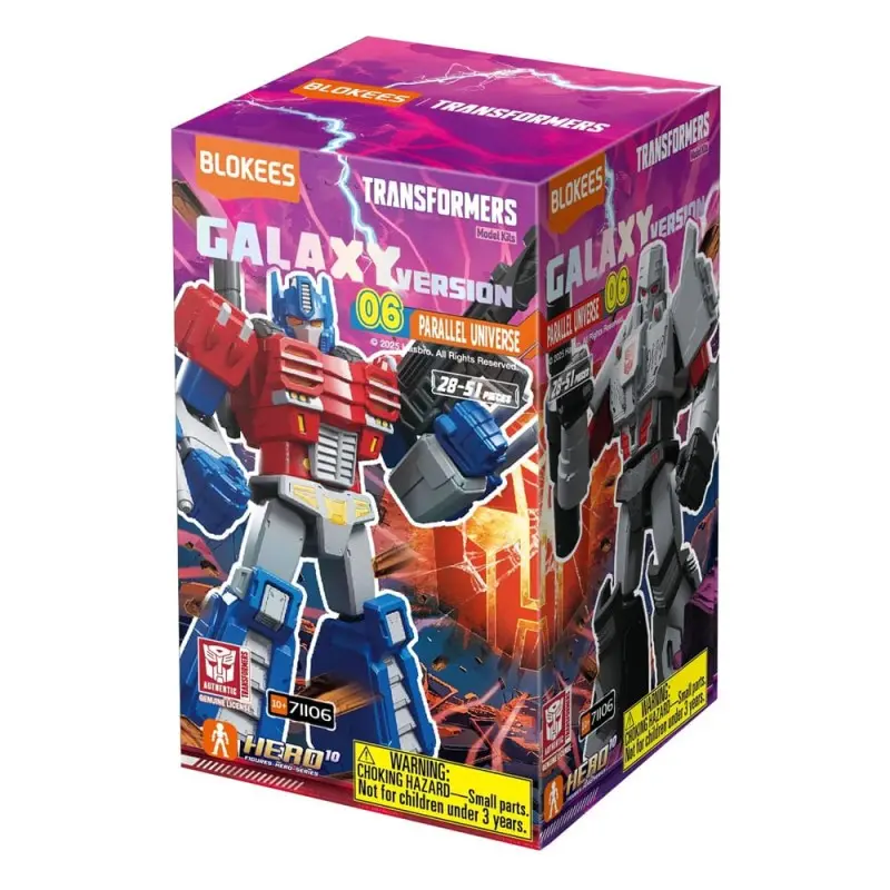 Transformers assortiment figurines Plastic Model Kit Blokees Galaxy Version 06 One (9) | 0858050008923