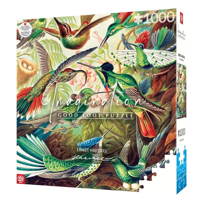 Ernst Haeckel puzzle Imagination Hummingbirds/Kolibry (1000 pièces) | 5908305246794