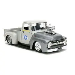 Street Fighter Véhicule 1/24 1956 Ford Pickup Guile  | 4006333084591