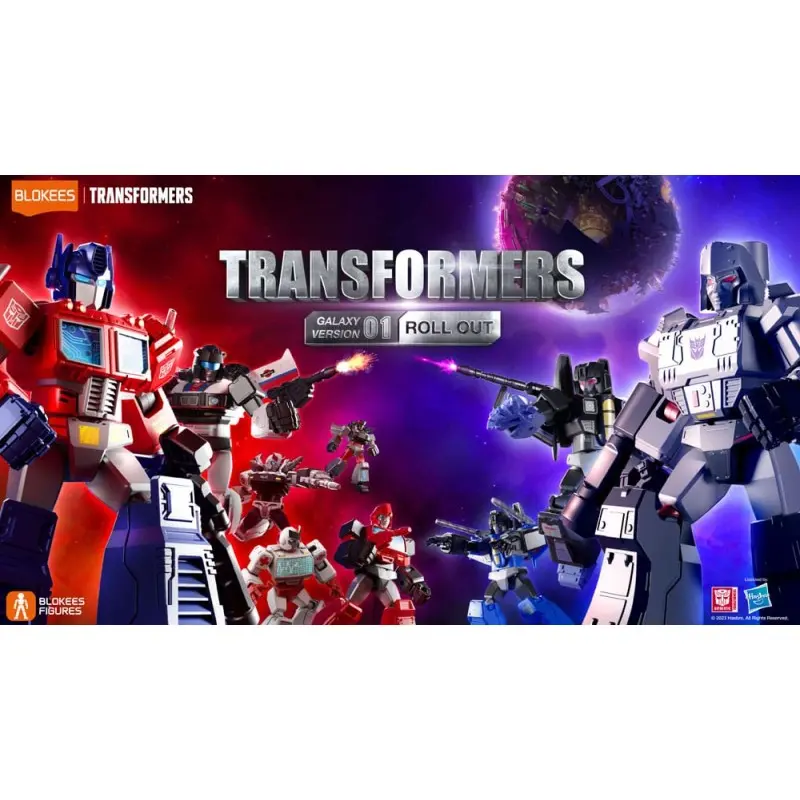 Transformers assortiment figurines Plastic Model Kit Blokees Galaxy Version 01 Roll Out (9) | 6972984885475