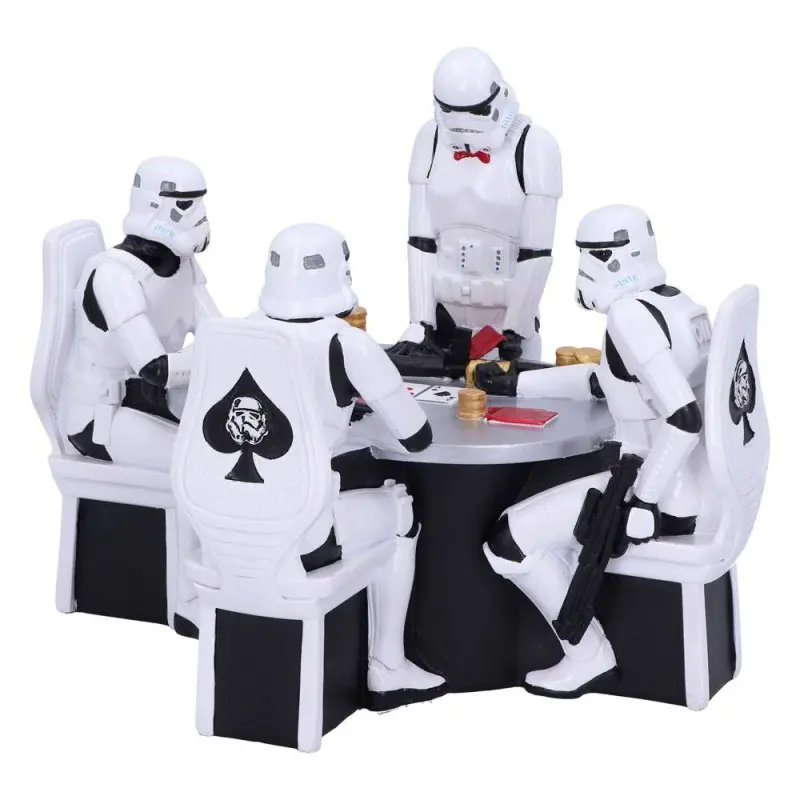 Star Wars diorama Stormtrooper Poker Face 18 cm | 0801269141783