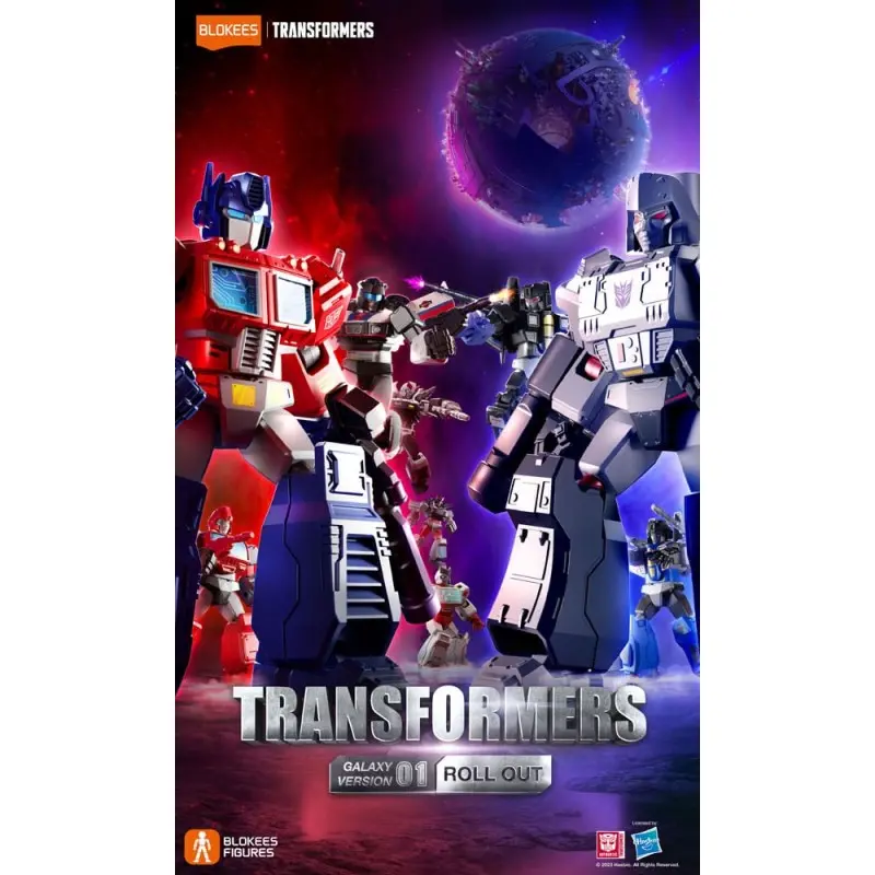 Transformers assortiment figurines Plastic Model Kit Blokees Galaxy Version 01 Roll Out (9) | 6972984885475