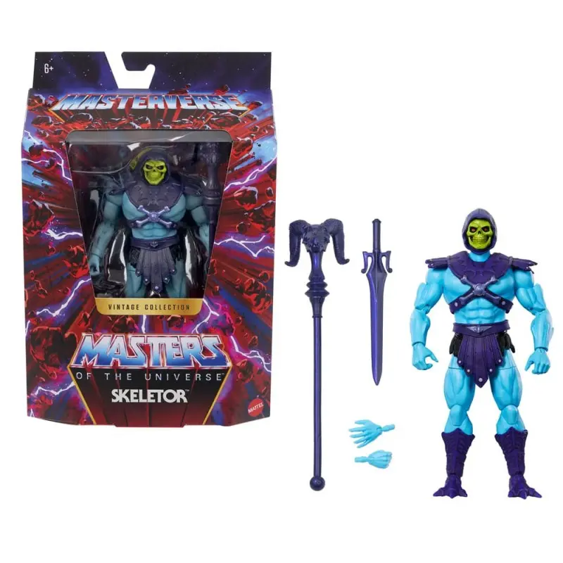 Masters of the Universe Masterverse Vintage Collection figurine Skeletor 18 cm | 0194735264933