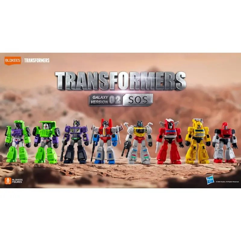 Transformers assortiment figurines Plastic Model Kit Blokees Galaxy Version 02 SOS (9) | 6972984886045