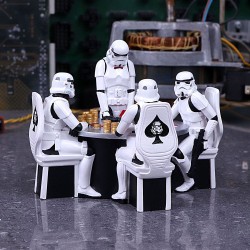 Star Wars diorama Stormtrooper Poker Face 18 cm