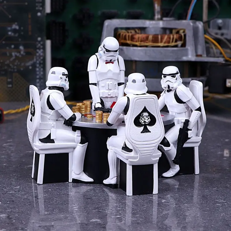 Star Wars diorama Stormtrooper Poker Face 18 cm | 0801269141783