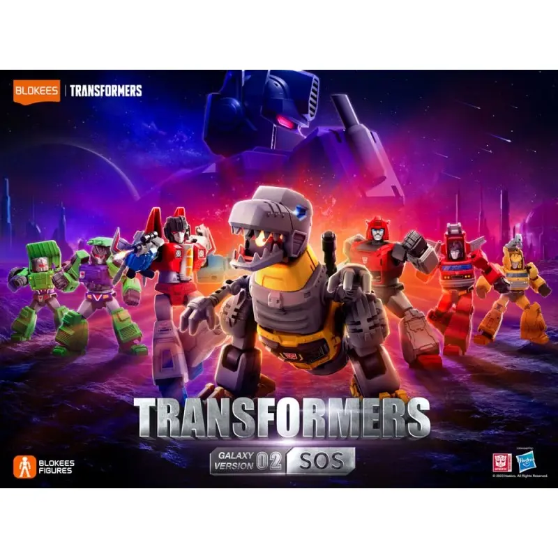 Transformers assortiment figurines Plastic Model Kit Blokees Galaxy Version 02 SOS (9) | 6972984886045