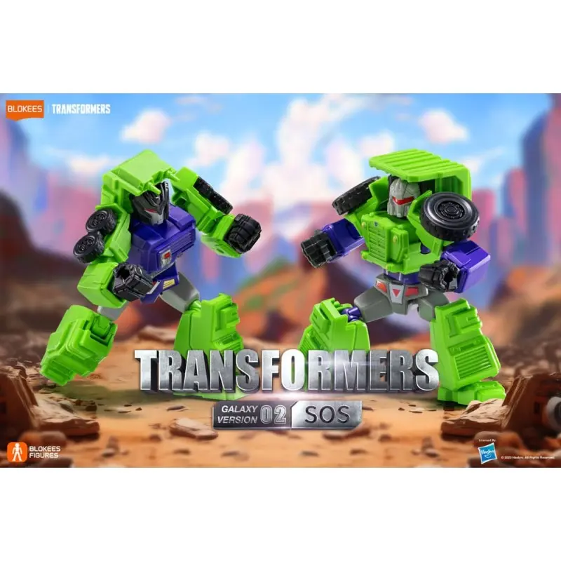 Transformers assortiment figurines Plastic Model Kit Blokees Galaxy Version 02 SOS (9) | 6972984886045