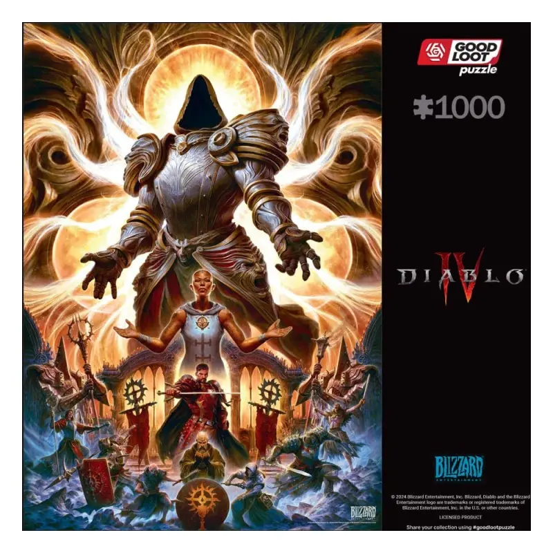 Diablo IV puzzle Gaming Inarius The Father (1000 pièces) | 5908305247326