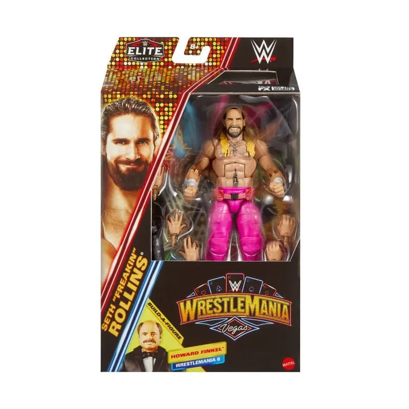 WWE WrestleMania Elite Collection figurine Seth "Freakin" Rollins 15 cm | 0194735271801