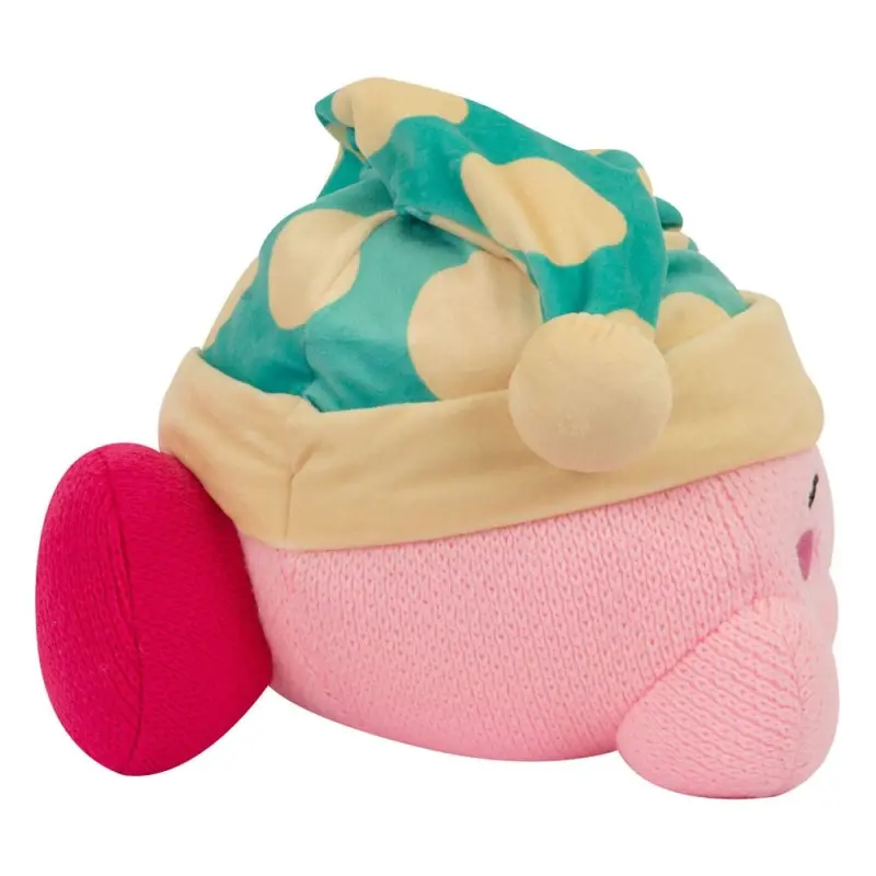 Kirby peluche Nuiguru-Knit Kirby Sleeping Mega 25 cm  | 0053941124779