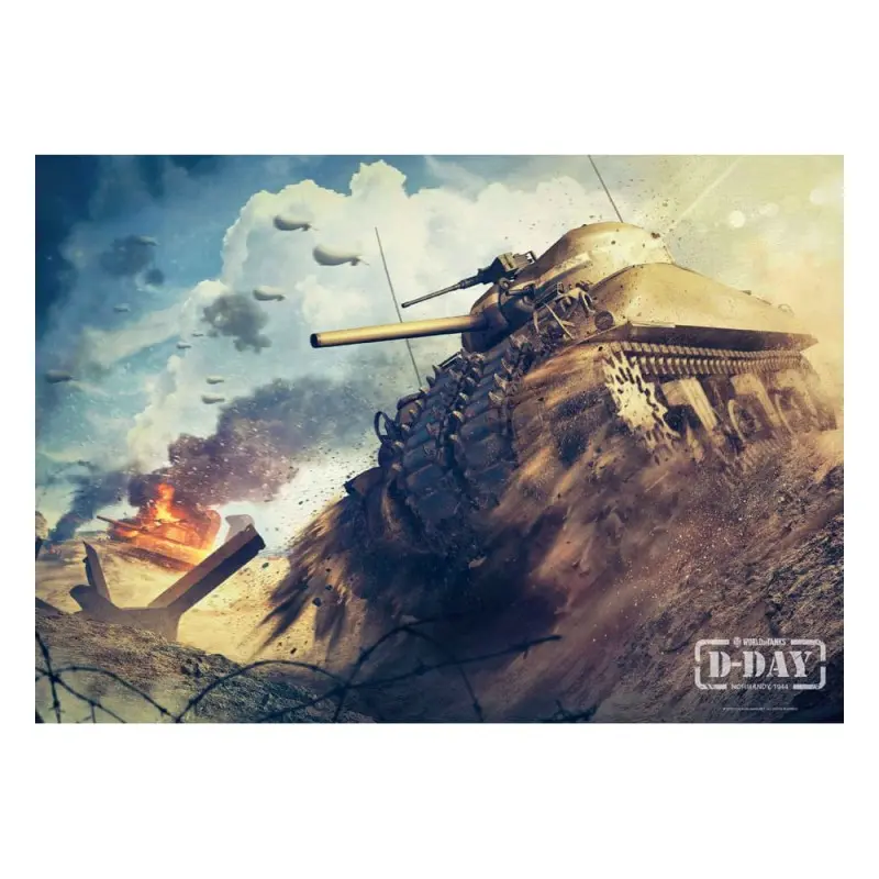 World of Tanks puzzle Gaming D-Day (1000 pièces) | 5908305247524