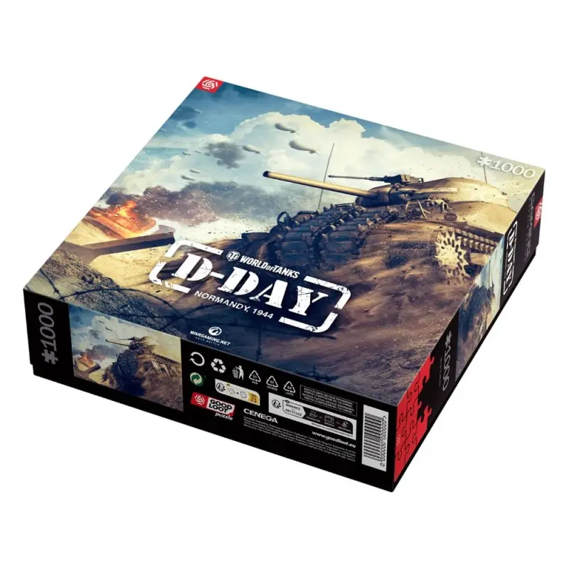 World of Tanks puzzle Gaming D-Day (1000 pièces) | 5908305247524