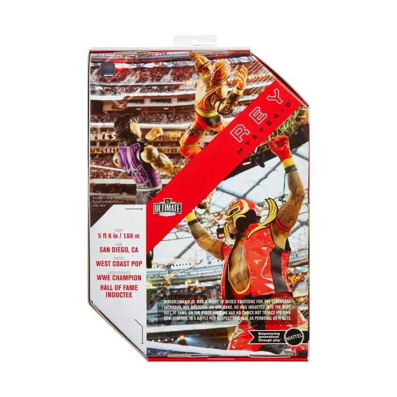 WWE Ultimate Edition figurine Rey Mysterio 15 cm | 0194735271733