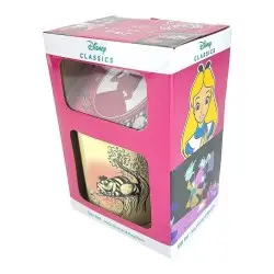 Disney set mug, sous-verre et porte-clés Alice in Wonderland Vintage | 5050293860992