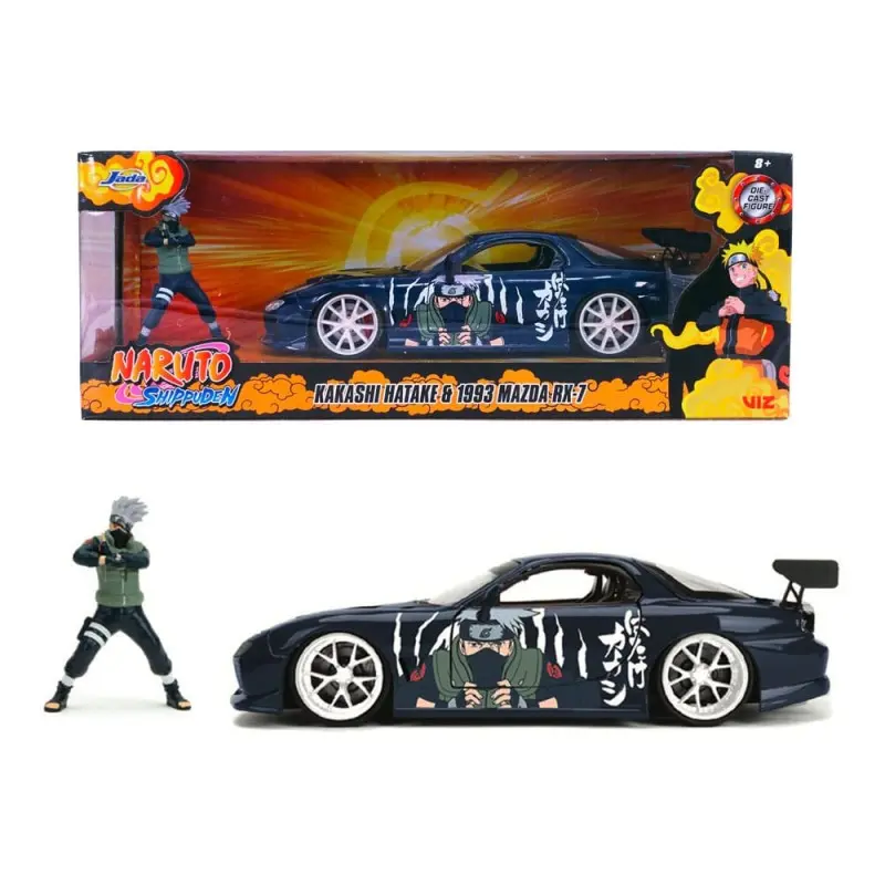 Naruto Shippuden Véhicule 1/24 1993 Mazda RX-7 | 4006333090127