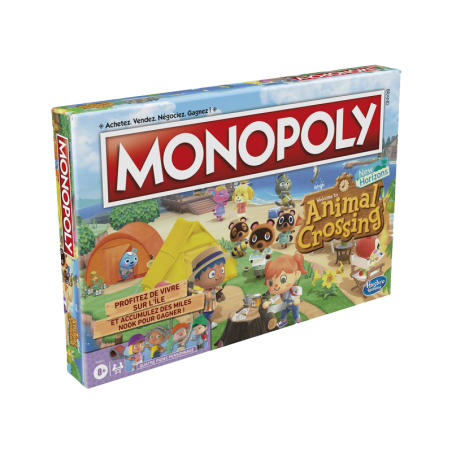 jeu : Monopoly Animal Crossing éditeur : Hasbro version française jeu : Monopoly Animal Crossing éditeur : Hasbro version française