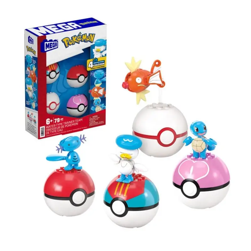 Pokémon jeu de construction MEGA 4 Pokemon  | 0194735275885