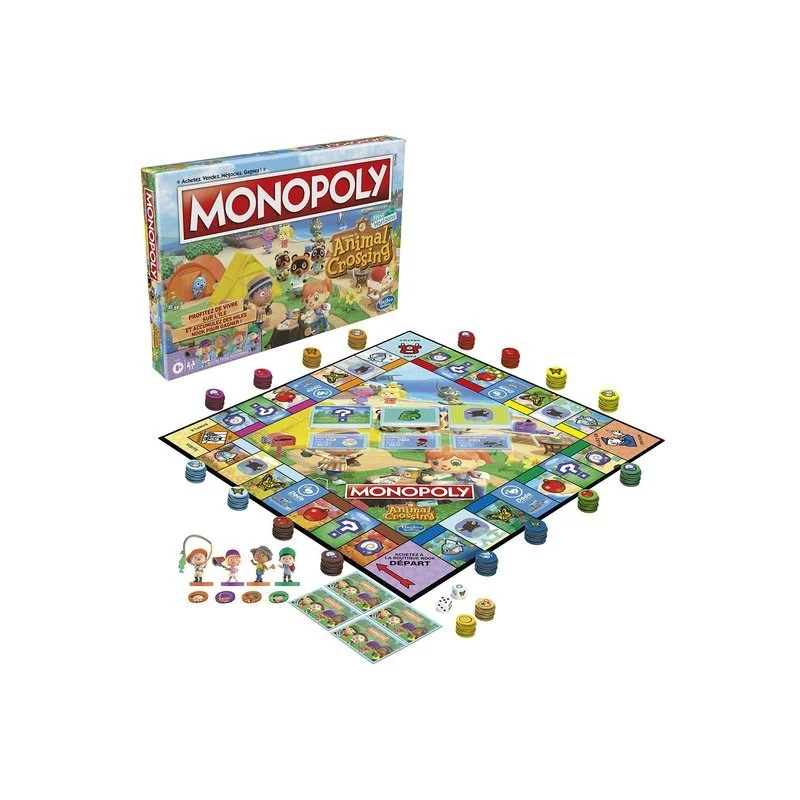 Game: Monopoly Animal Crossing
Publisher: Hasbro
English Version